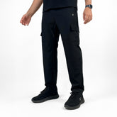 Woven Terry Cargo Pants